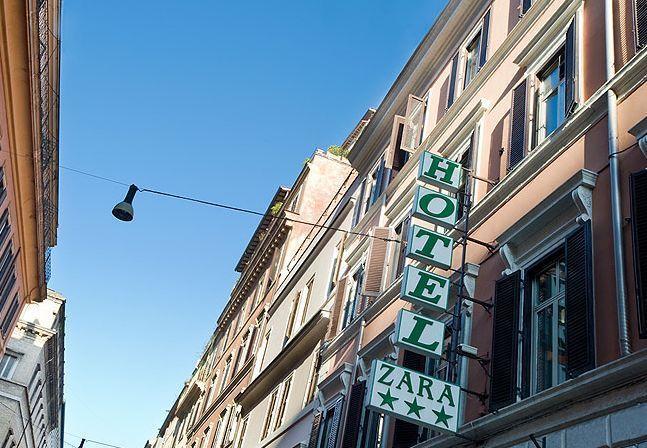 Hotel Zara Rzym Zewnętrze zdjęcie